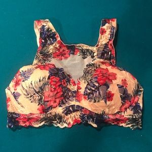 Victoria’s Secret pink high neck bralette